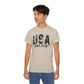 GILDAN - USA EST.1776 T-Shirt — Vintage Patriotic American Tee for 4th of July