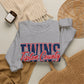 GILDAN - Crewneck Sweatshirt - Tipton County Twins Retro Logo