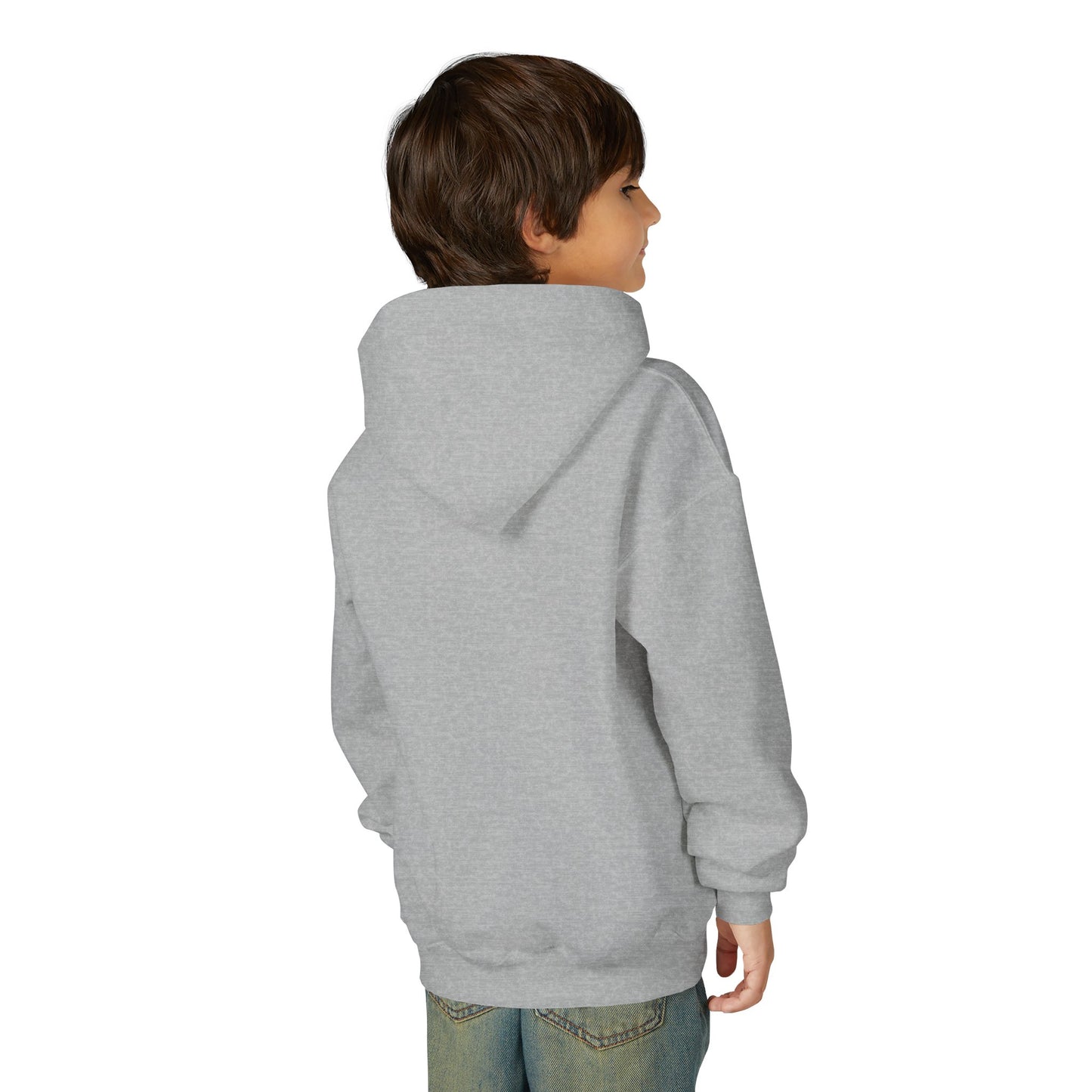 YOUTH COUGARS HOODIE WHITE FONT