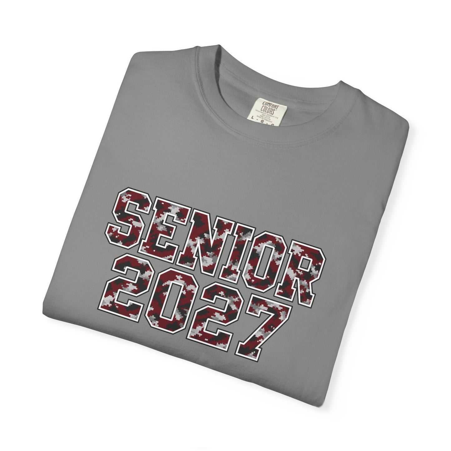 COMFORT COLORS - Senior 2027 T‑Shirt — Class of 2027 Senior Tee