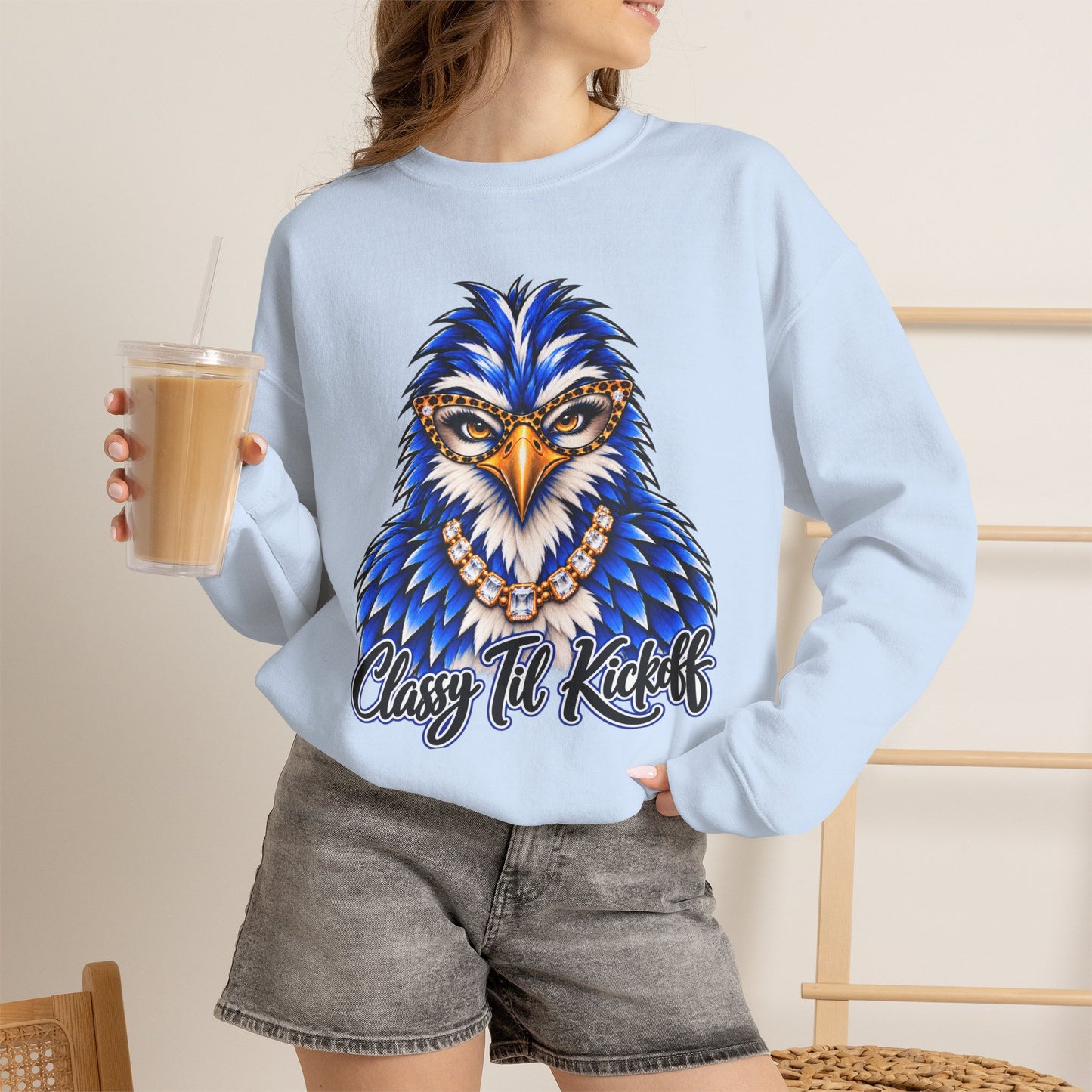 GILDAN - Classy ’Til Kickoff Owl Sweatshirt