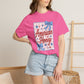 COMFORT COLORS - American Honey Graphic T-Shirt — Retro Patriotic Stars & Bows