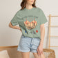 COMFORT COLORS - No One Fights Alone T-Shirt — Supportive Cancer Awareness Tee