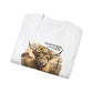 Cow Floral Tee — "Follow the Word, Not the Herd" Graphic T-Shirt