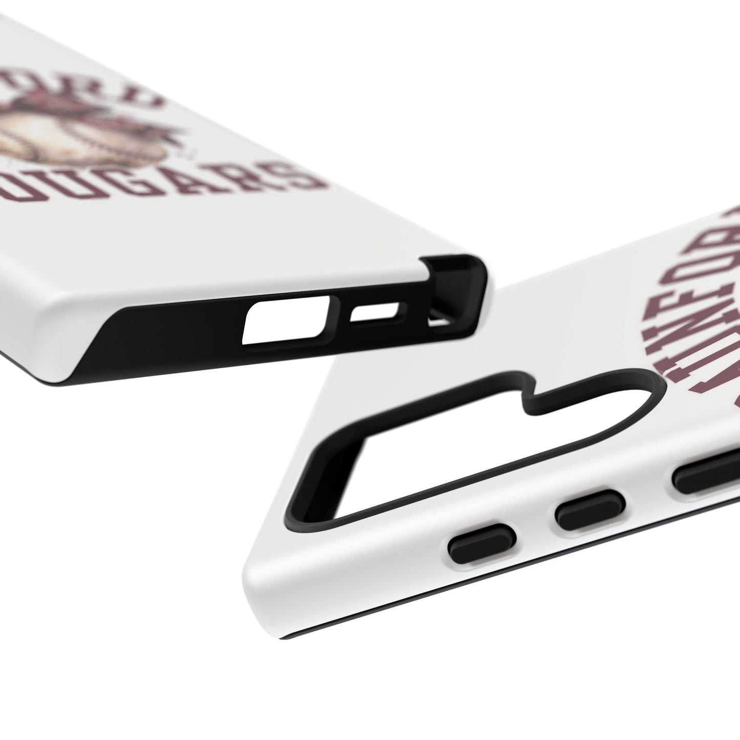 *** NEED TO PERSONALIZE THIS ? - DO NOT PURCHASE THIS ITEM - EMAIL ME @REFININGFAITHCOMPANY@GMAIL.COM - Munford Cougars Baseball Phone Case - Tough Cases Sports Team Phone Cover