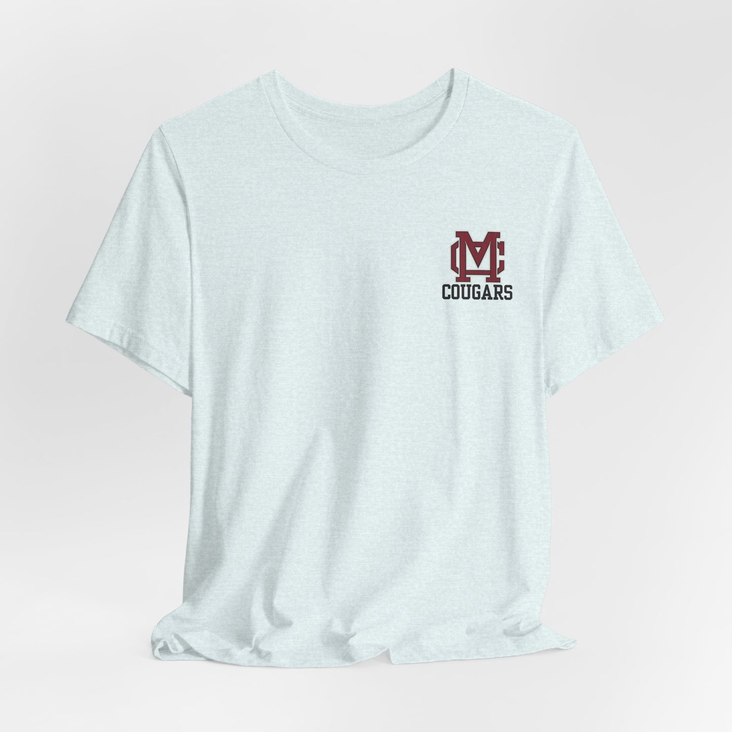 BELLA CANVAS - Cougars Vintage Mascot Tee — Retro Cougar Graphic Short Sleeve Shirt