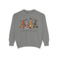COMFORT COLORS - Gnome Trio Cozy Sweatshirt — "A Girl's Gotta Have Options" Fall Graphic