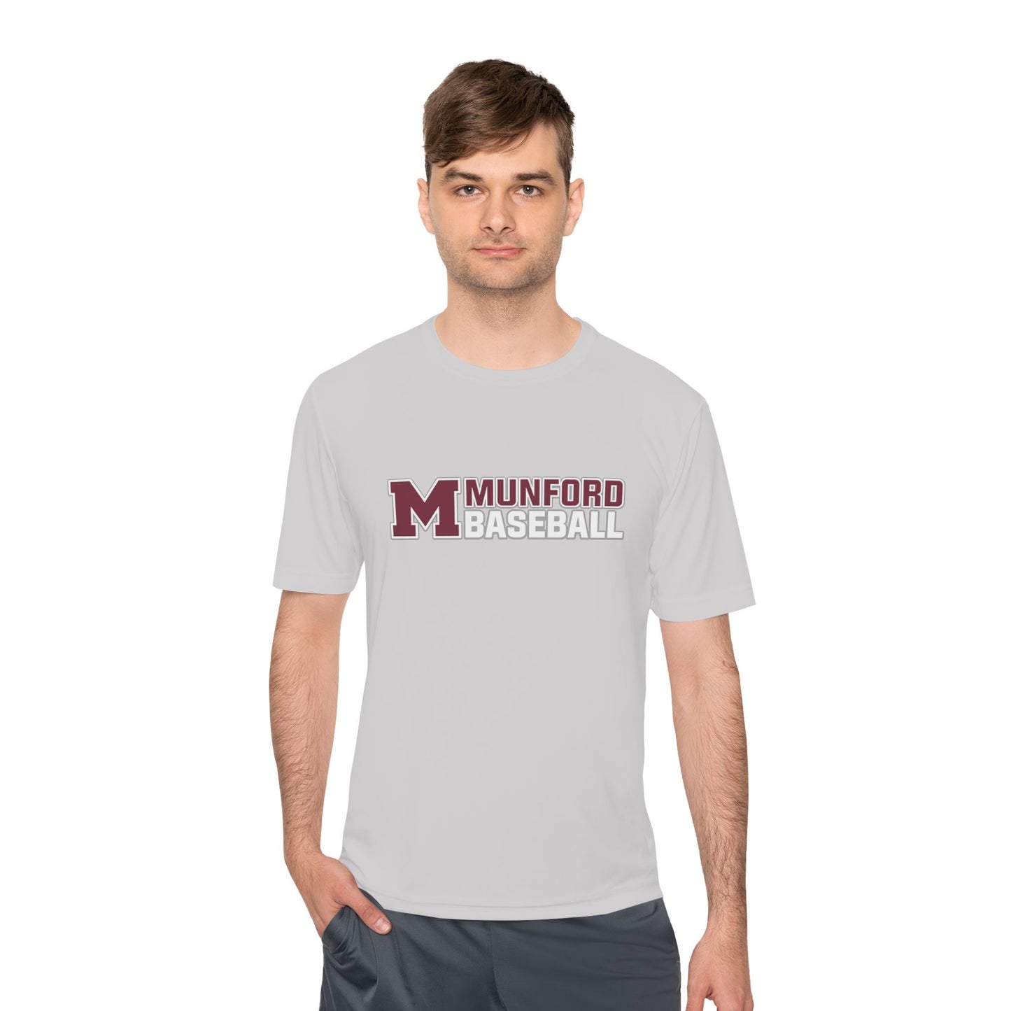 Munford Baseball Moisture-Wicking Tee