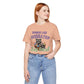 BELLA CANVAS - Stay Feral Raccoon Tee — "Bunnies Are Overrated" Cute Easter Graphic Shirt