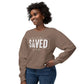 COMFORT COLORS - Saved By Grace Sweatshirt — Christian Inspirational Crewneck