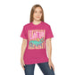 Later Alligator T‑Shirt — Retro Pink & Teal Gator Graphic Tee