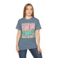 Later Alligator T‑Shirt — Retro Pink & Teal Gator Graphic Tee