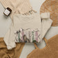GILDAN - Vintage Mallard Duck Crewneck Sweatshirt — Rustic Ribbon Bird Graphic