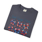 COMFORT COLORS God Says I Am Patriotic Ribbon T-Shirt