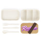 *** MESSAGE ME FOR PERSONALIZATION *** Personalized Bento Lunch Box — 'Raelynn' Pink Script Name on Wood Grain