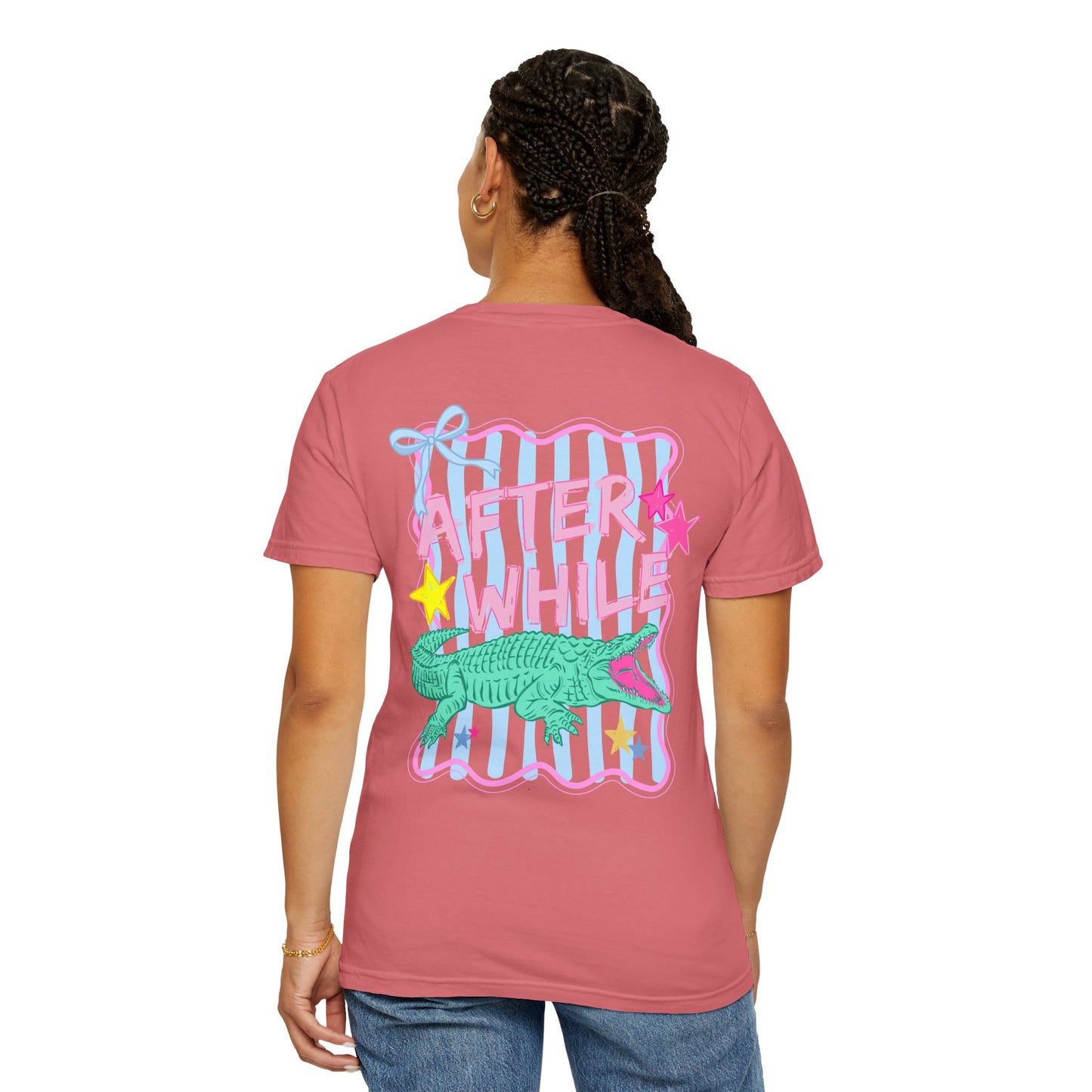 COMFORT  COLORS - Later/Afterwhile Alligator T-Shirt — Retro Pastel Graphic Tee