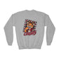 GILDAN - Cougars Youth Crewneck Sweatshirt — Cute Mascot Cougar Kid’s School Spirit Pullover