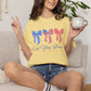 God Bless America Patriotic T-Shirt — Red, White & Blue Bow Design