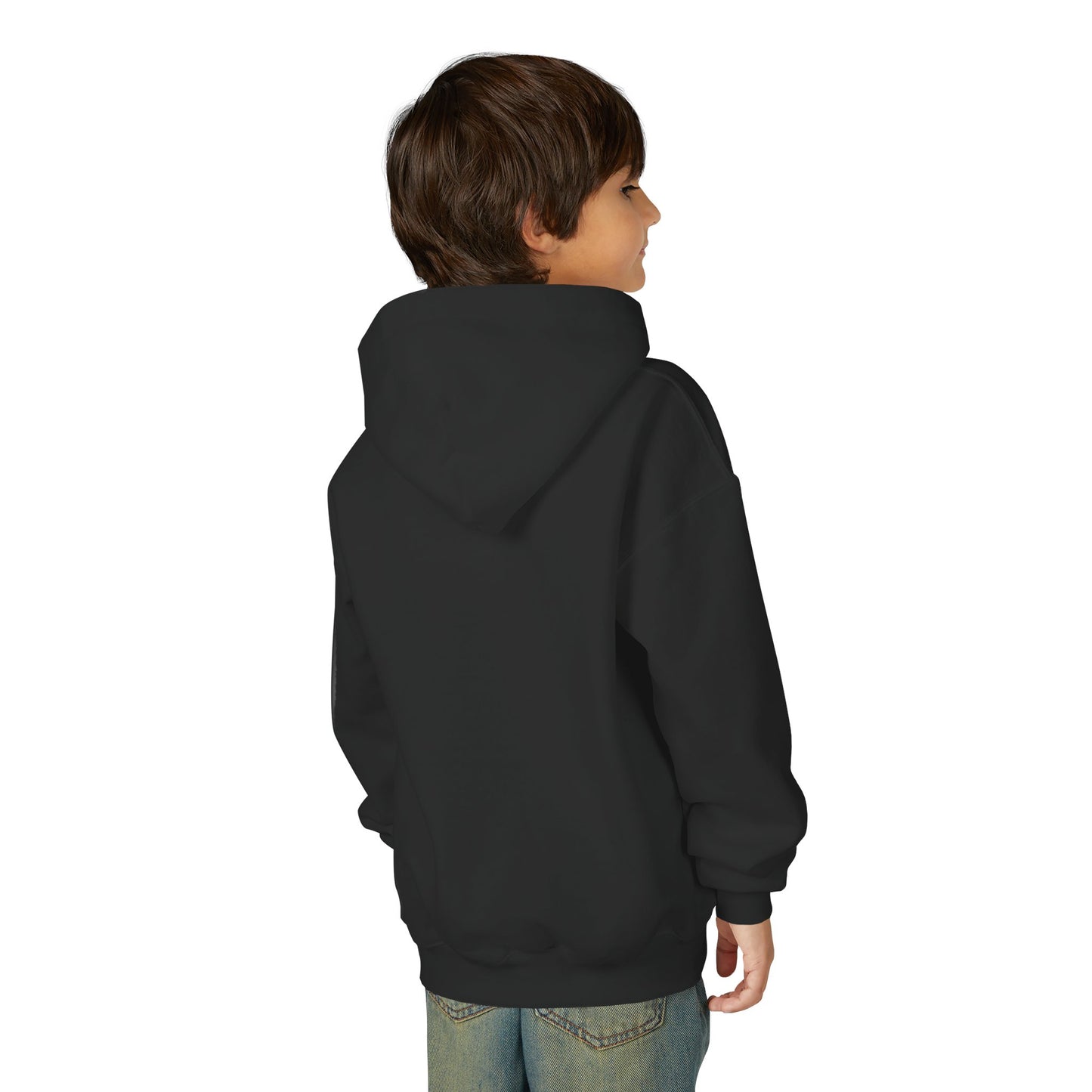 YOUTH COUGARS HOODIE WHITE FONT