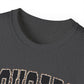 Cougars Arch Logo Tee Leopard Print Outline— Vintage Collegiate Graphic T-Shirt