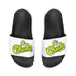 CHICKS SOFTBALL - Youth Slide Sandals with Removable Strap — Fun Neon Logo Slides for Kids