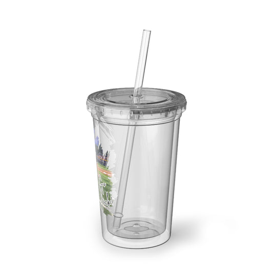 *** NEED TO PERSONALIZE THIS ? DO NOT ORDER THIS PRODUCT - EMAIL ME @REFININGFAITHCOMPANY.COM - Acrylic Tumbler — Custom Youth Baseball Player Design (Add Name & Number)