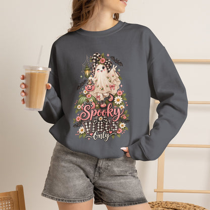Spooky & Silly Ghost Crewneck Sweatshirt