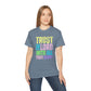 Christian T-Shirt - "Trust the Lord With All Your Heart" Colorful Faith Tee