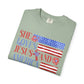 COMFORT COLORS - She Loves Jesus and America Too T-Shirt — Patriotic Christian Tee for Women (July 4th)
