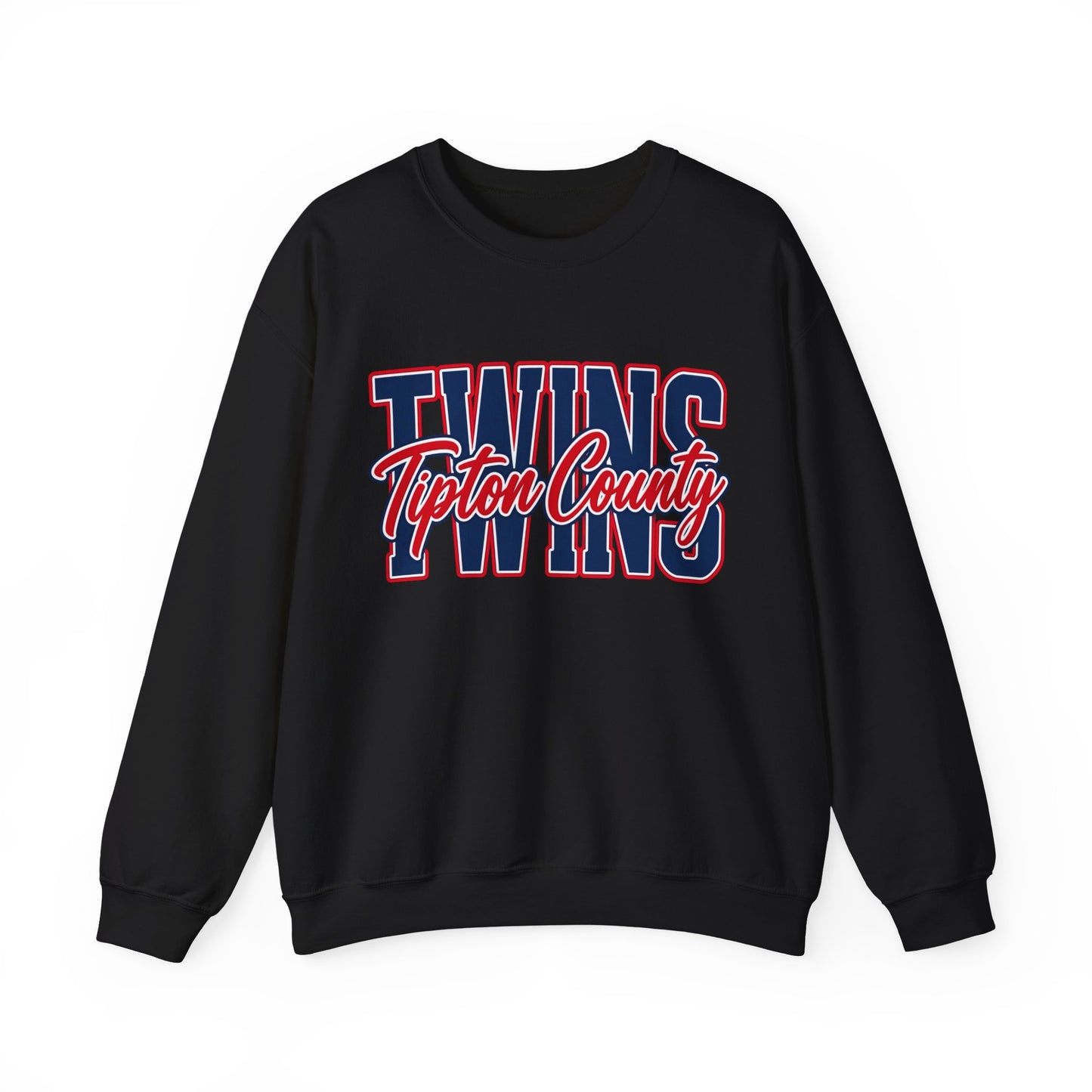 GILDAN - Crewneck Sweatshirt - Tipton County Twins Retro Logo
