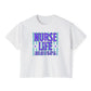 COMFORT COLORS CROP TOP - Nurse Life Boxy Tee — "Some Days You Win..." Inspirational Nurse T-Shirt
