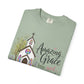 COMFORT COLORS - Amazing Grace Church T-Shirt — Floral Christian Faith Tee