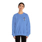 GILDAN - GET DOWN IN THE GOSPEL ADULT SWEATSHIRT GRAY CAMO CROSS