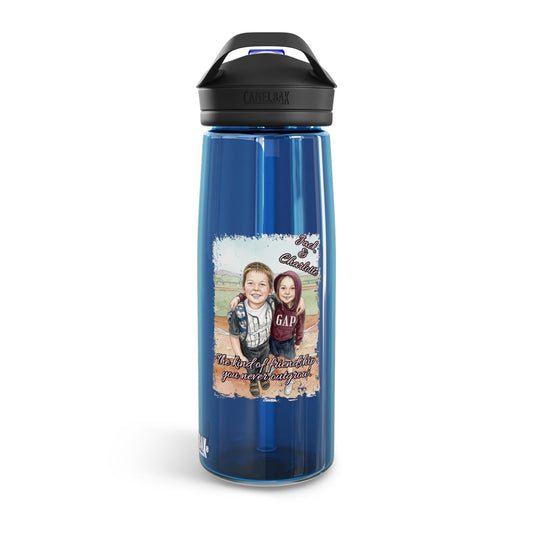 Personalized Photo Water Bottle — CamelBak Eddy® 20/25oz (Custom Family Picture)