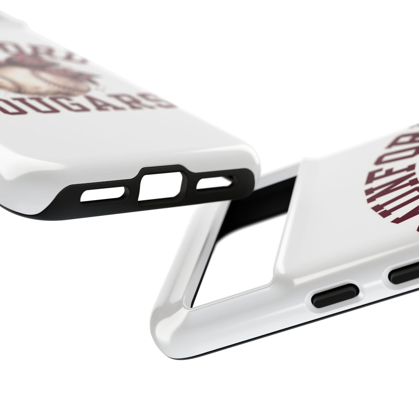 *** NEED TO PERSONALIZE THIS ? - DO NOT PURCHASE THIS ITEM - EMAIL ME @REFININGFAITHCOMPANY@GMAIL.COM - Munford Cougars Baseball Phone Case - Tough Cases Sports Team Phone Cover