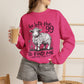 GILDAN - Christian Crewneck Sweatshirt — "He Left the 99 to Find Me" Lamb Graphic