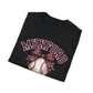 Munford Cougars Softball T-Shirt — Baseball with Bow Team Tee