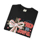 COMFORT COLORS - Baseball Crossbow T-Shirt — "Let the Field Be Joyful" Patriotic Sports Tee