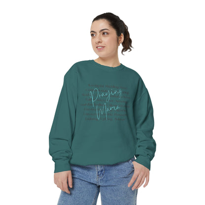 COMFORT COLORS - Peace Script Sweatshirt — Inspirational 'Peace' Typography Crewneck