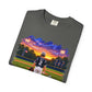 *** SPECIAL REQUESTS - MORGAN JETT - COMFORT COLORS - Baseball Player Sunset T-Shirt — "Go Jack" Personalized Team Tee