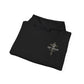 GET DOWN IN THE GOSPEL ADULT HOODIE GREEN CAMO CROSS
