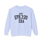 COMFORT COLORS - Eph. 3:20 Era Crewneck Sweatshirt — Inspirational Christian Pullover