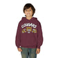 YOUTH COUGARS HOODIE WHITE FONT