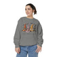 COMFORT COLORS - Gnome Trio Cozy Sweatshirt — "A Girl's Gotta Have Options" Fall Graphic