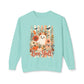 COMFORT COLORS - Boo Y'all Halloween Sweatshirt — Cute Ghost & Pumpkin Fall Crewneck