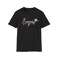 Cougars Script T-Shirt — Retro Pink Heart Team Tee