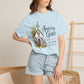 COMFORT COLORS - Amazing Grace Church T-Shirt — Floral Christian Faith Tee