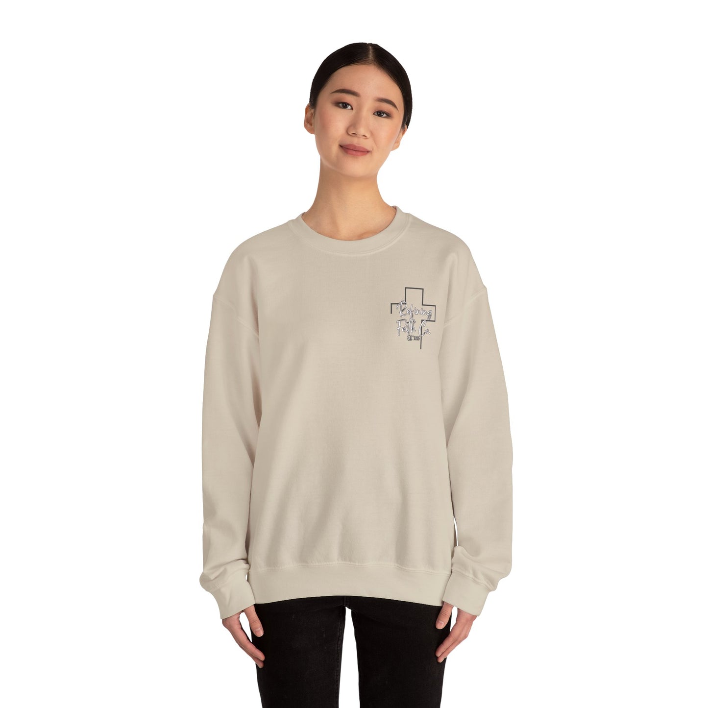 JESUS LOVES YOU NEUTRAL ADULT SWEATSHIRT
