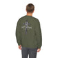 GILDAN - GET DOWN IN THE GOSPEL ADULT SWEATSHIRT GRAY CAMO CROSS