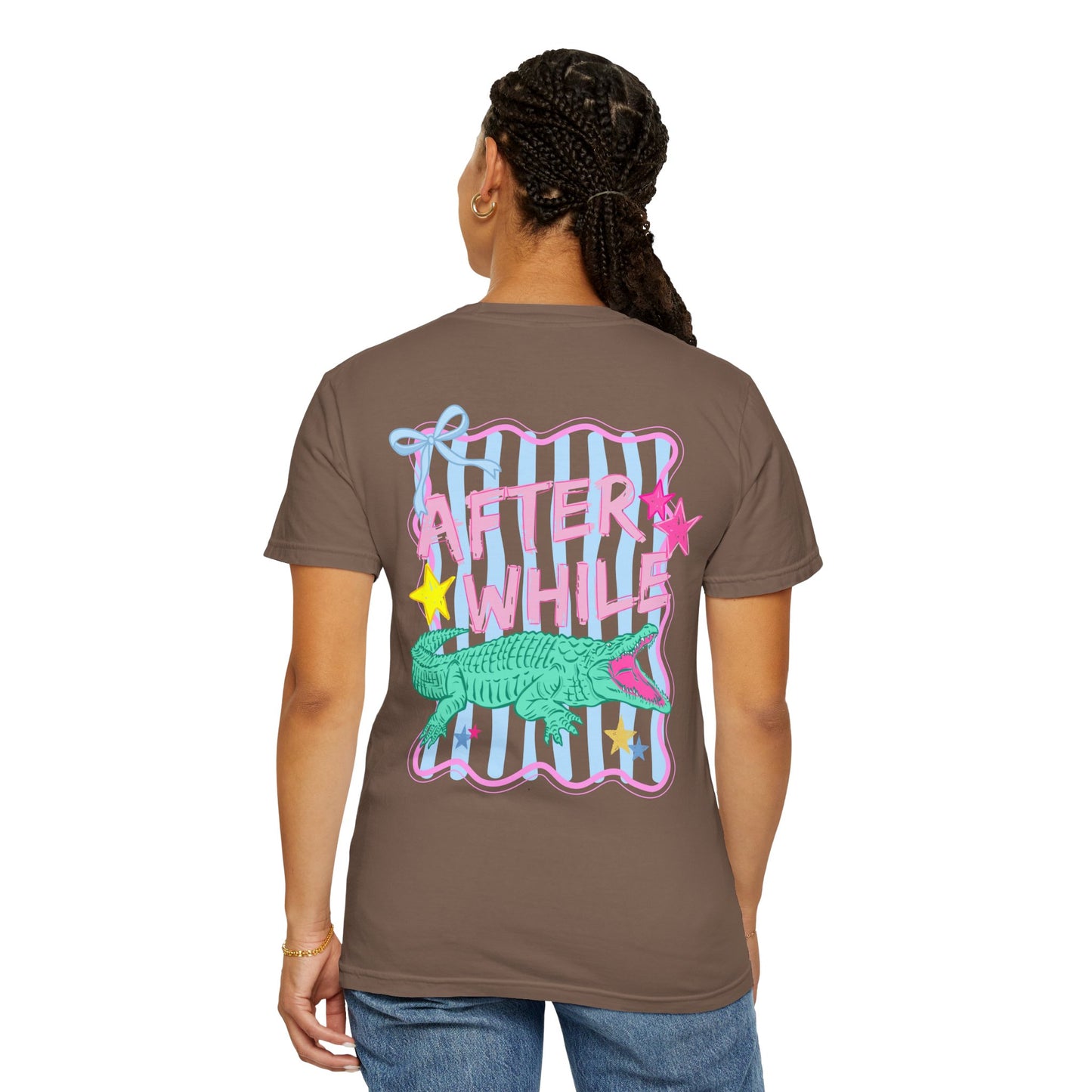 COMFORT  COLORS - Later/Afterwhile Alligator T-Shirt — Retro Pastel Graphic Tee